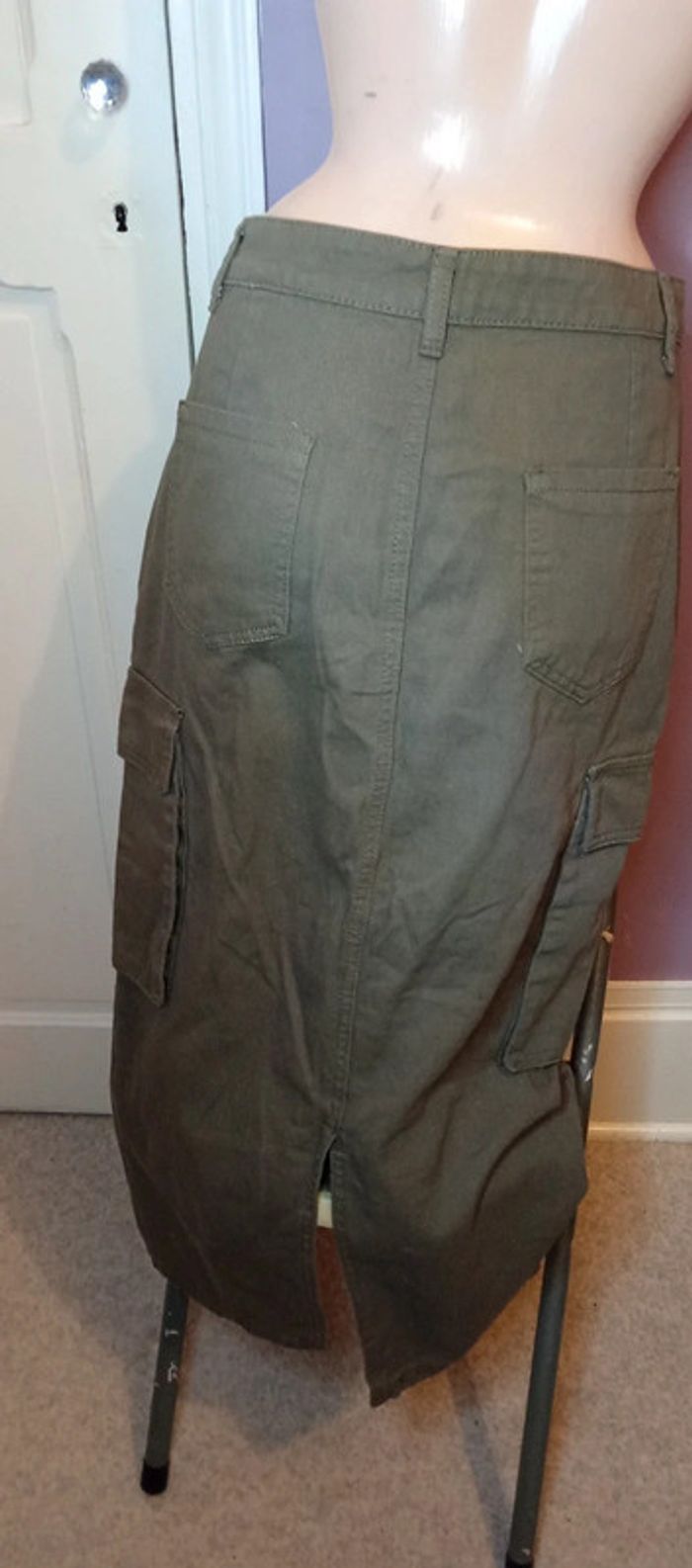 Jupe longues kaki - Taille S - Shein - photo numéro 3