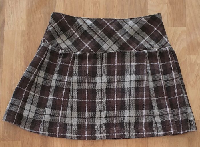 Jupe plissée à carreaux 4 ans Lisa Rose