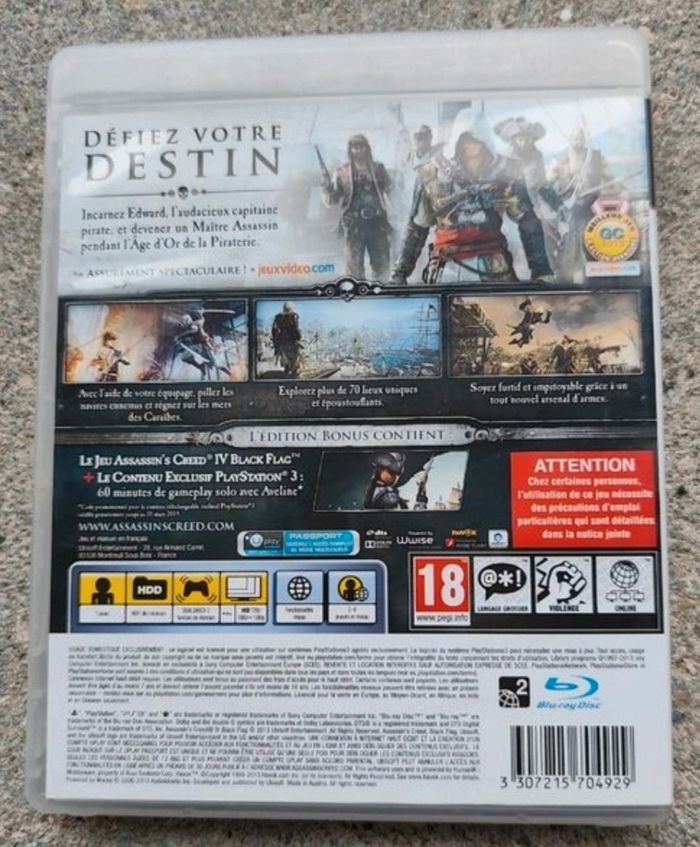 🎮 Assassin’s Creed IV : Black Flag – PS3 - photo numéro 2