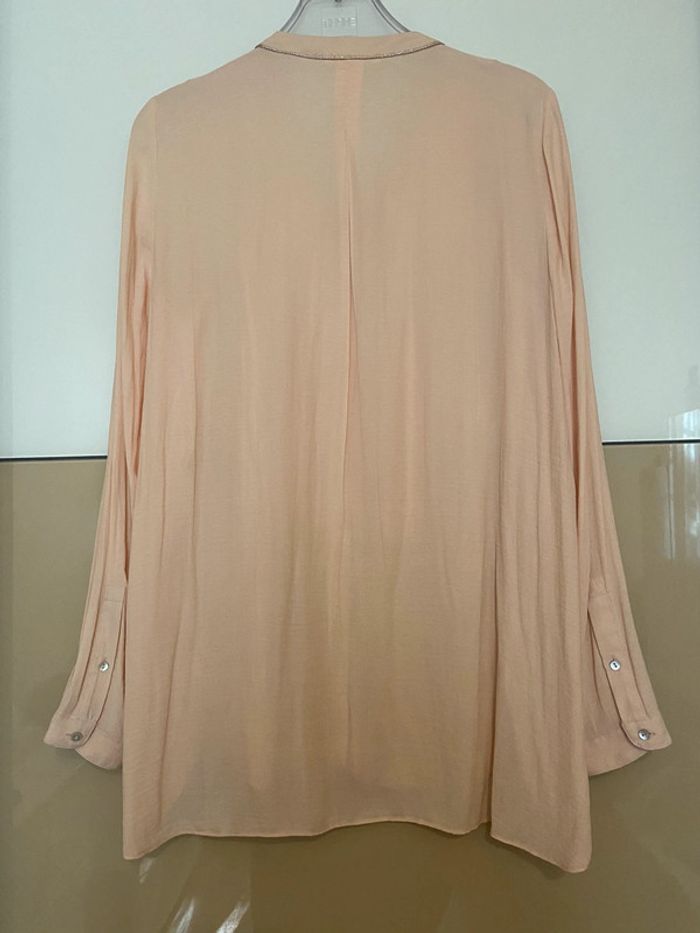 Chemise rose poudré femme M - photo numéro 2