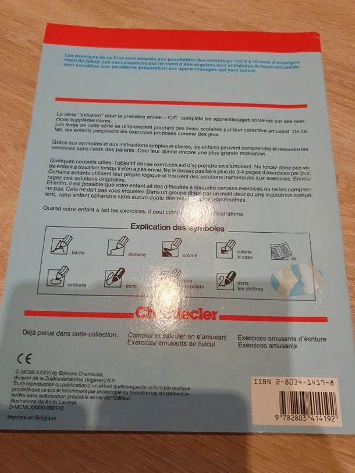 Livre initiation - exercices amusants de calcul "Chantecler" - photo numéro 6