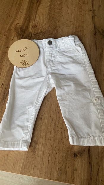 Pantalon en toile