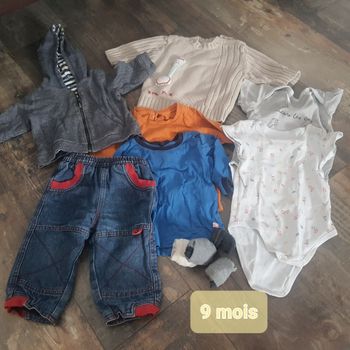Lot vêtements  garçon