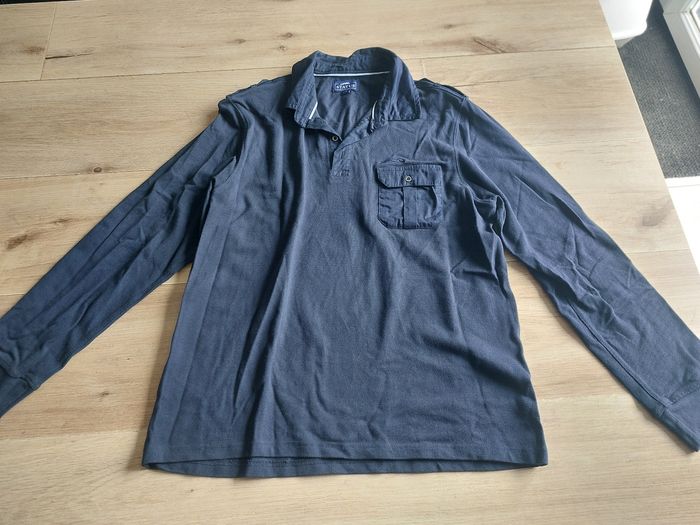 Polo manches longues taille L Status