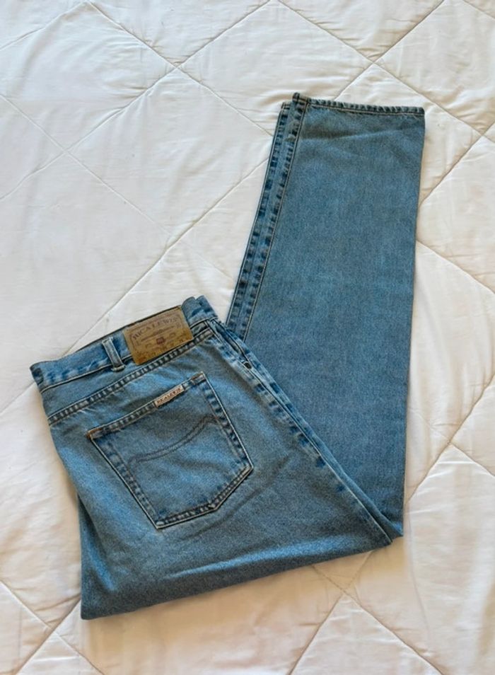 Jean vintage Rica Lewis RL70 relaxed fit droit – bleu clair – taille 50/2XL – 90s homme
