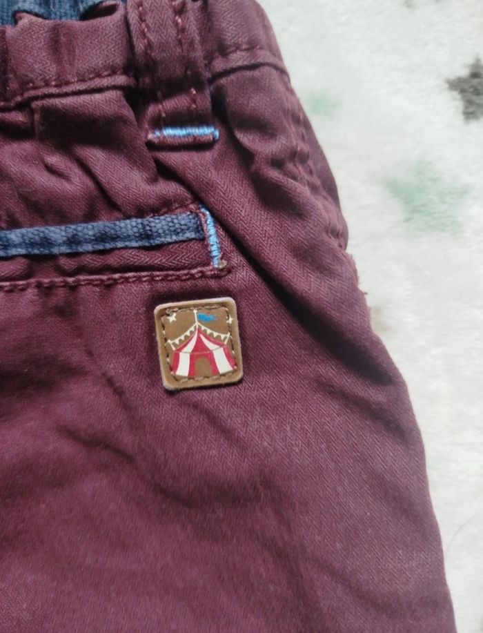 Pantalon bordeaux - photo numéro 4