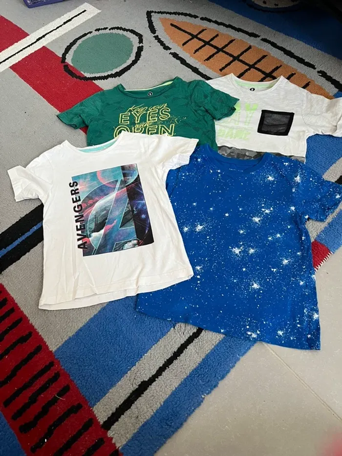 Lot tee shirt 5 ans