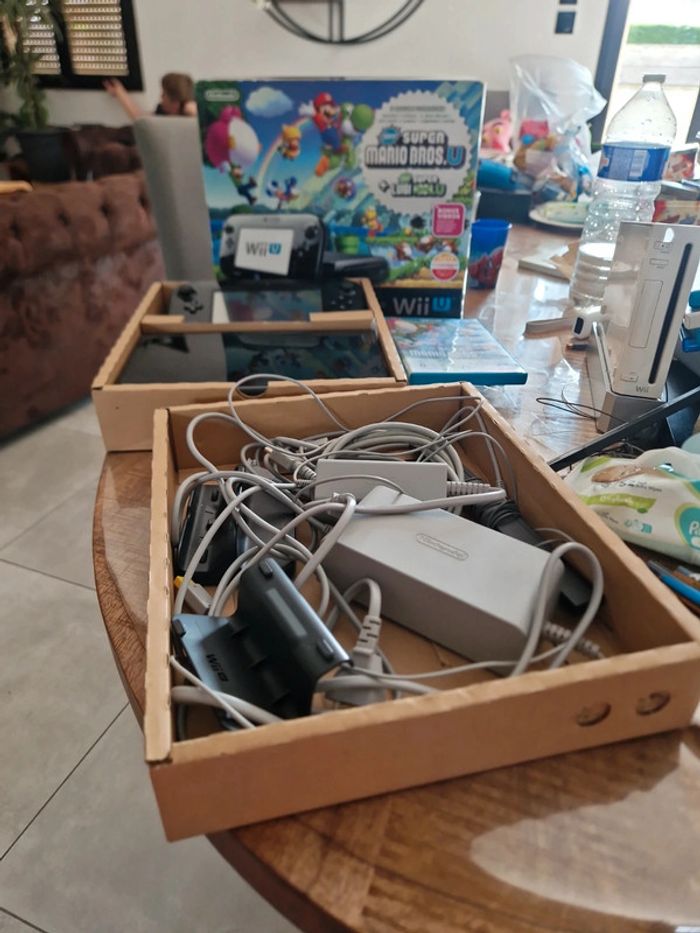 Console wiiu mario en boite