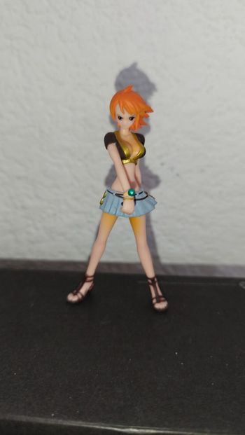 Figurine One Piece Mugiwara HG bandai DG Nami Gashapon Figures rare