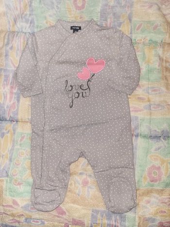 Pyjamas fille 3 mois
