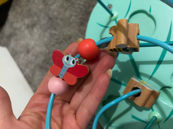 Jeu boulier en bois enfant - photo numéro 2