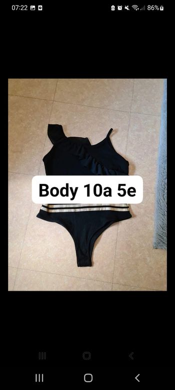 Body fille
