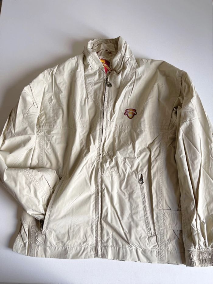 Veste courte beige K-Way « Golf » vintage taille (grand) S