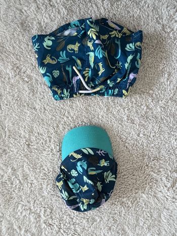 Ensemble casquette et short de bain