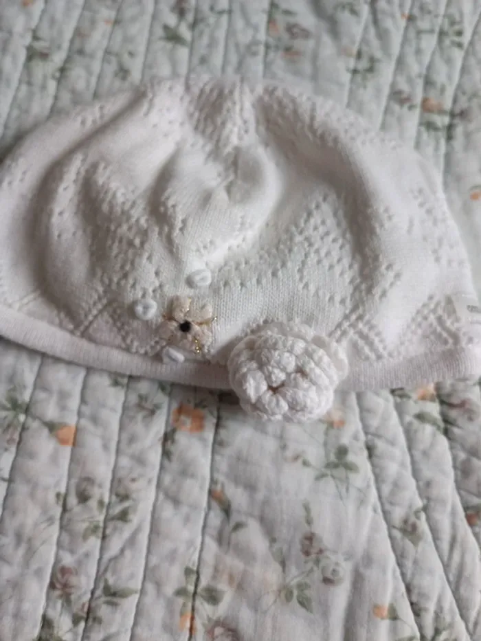 Bonnet blanc Catimini - photo numéro 4