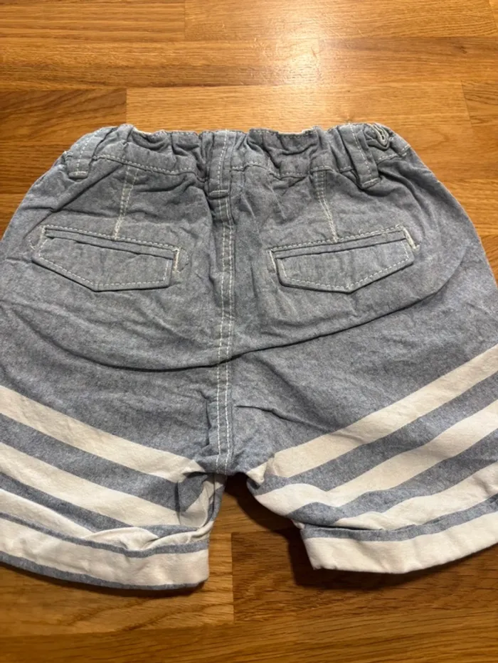 Short H&M 12/18 mois 86 cms garçon - photo numéro 3