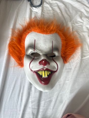 Masque d'horreur clown effrayant 🎭