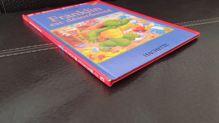 Livre " Franklin est désordonné " , collection la bibliothèque Hachette des Petits. - photo numéro 6