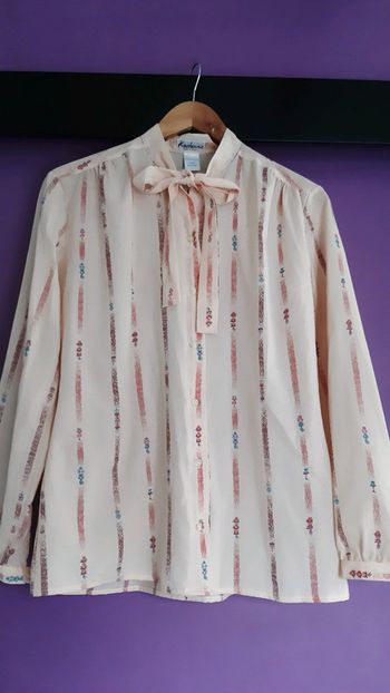 Chemisier imprimé vintage