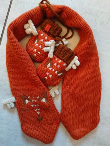Écharpe et gants