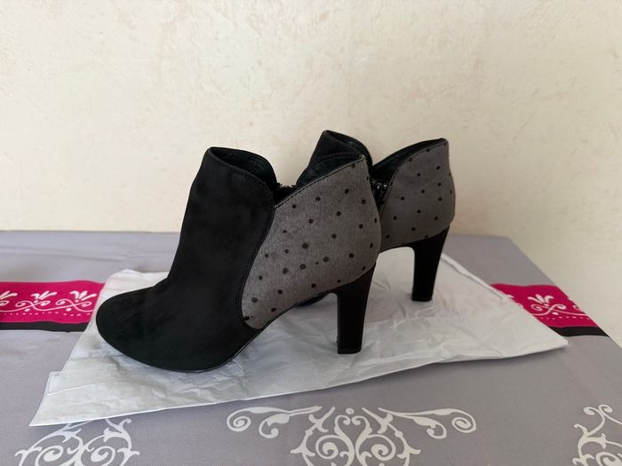 Boots noir & gris Eram 36 - photo numéro 2