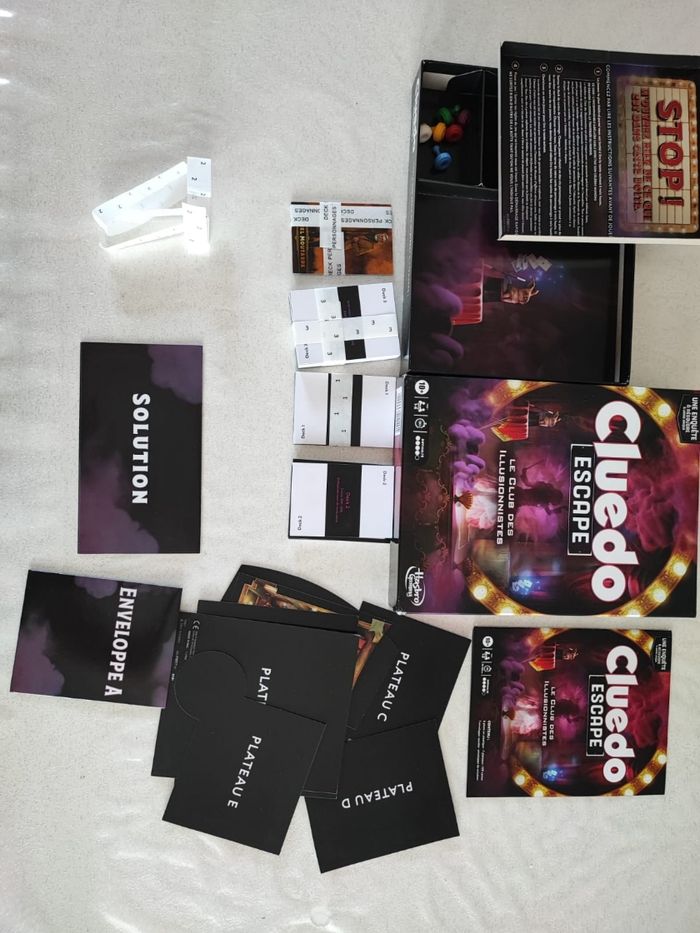 Cluedo escape jeu de société - photo numéro 6