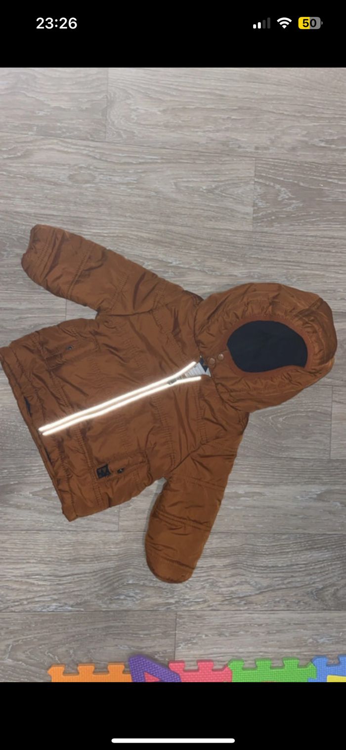 Doudoune marron
