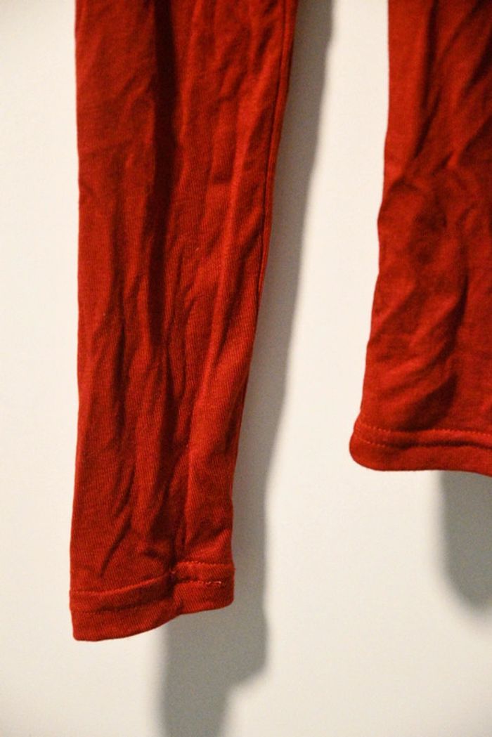 Sous pull rouge moulant femme - photo numéro 3