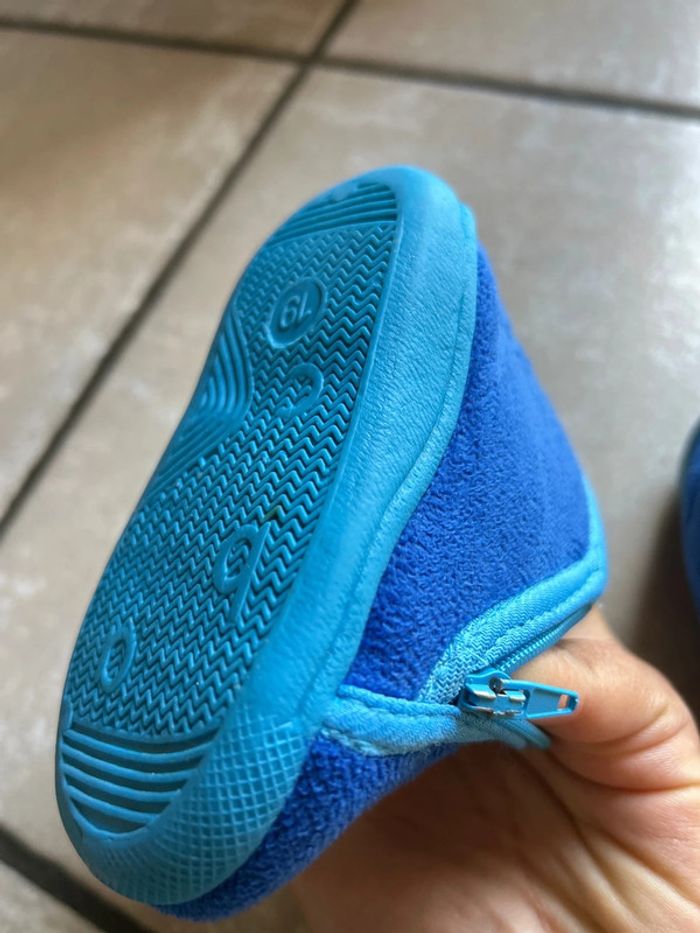 🩵 Chaussons bébé bleu – Taille 19 🩵 - photo numéro 9