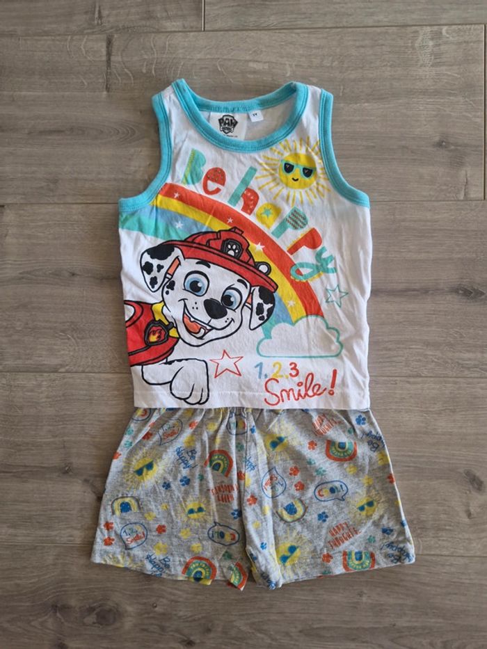 Ensemble short et débardeur Paw Patrol