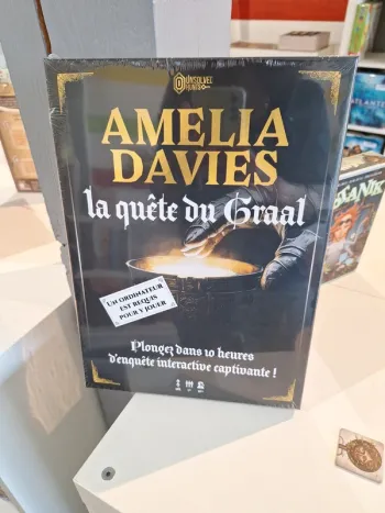 🎯 Jeu Neuf - Amelia Davies : La Quête du Graal 🎯