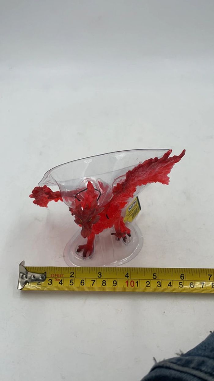 Figurine Dragons rouge transparent Plastoy neuf - photo numéro 7