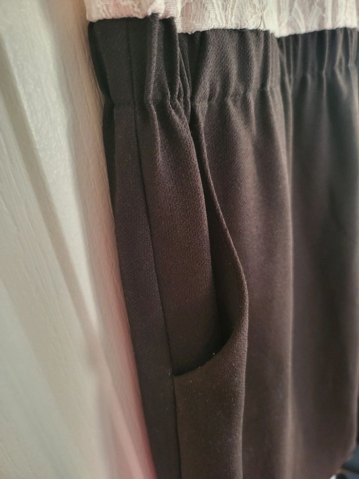 Robe haut dentelle bas noir - photo numéro 5
