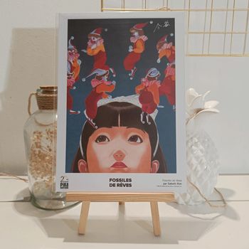 Ex-libris manga fossiles de rêves 20 ans Pika