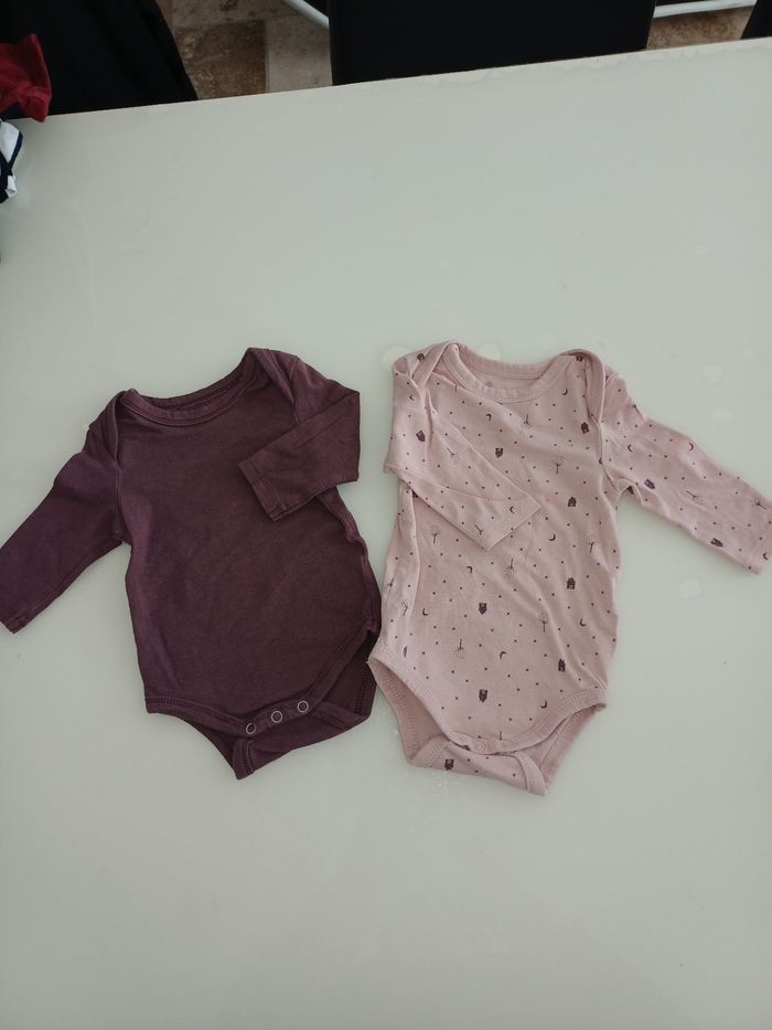 Lot de 2 bodys
