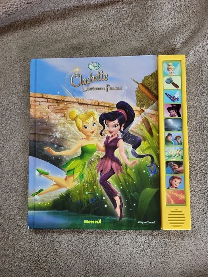 Livre sonore Clochette et l'expédition féerique