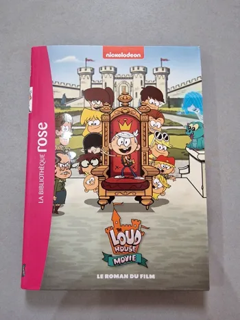 livre bienvenue chez les loud le roman du film