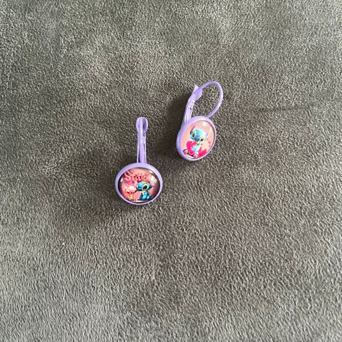 Boucles d oreilles stitch