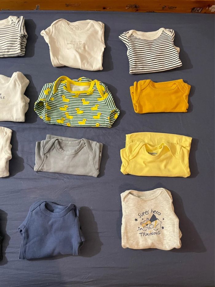 Lot de bodies manches longues - photo numéro 4