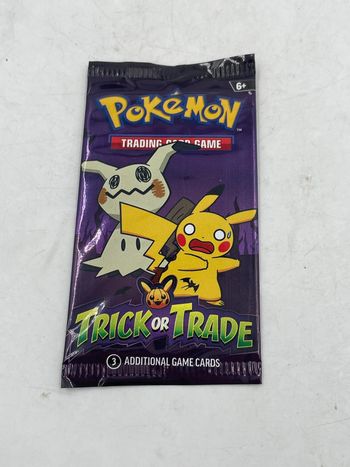 Booster 3 cartes Pokémon Trick Or Trade 2023 neuf