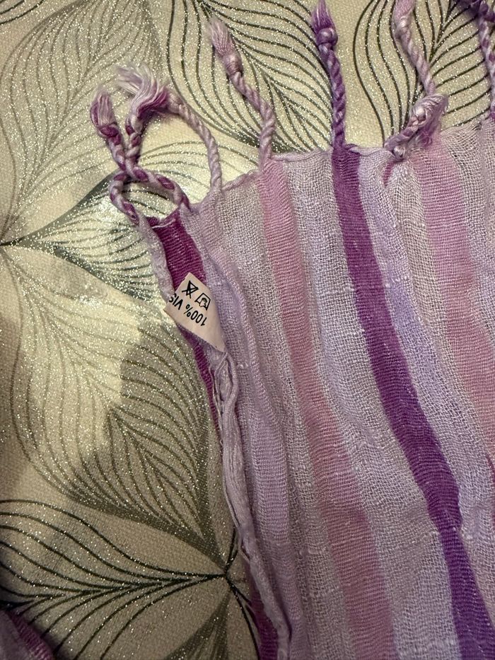 Foulard violet - photo numéro 2