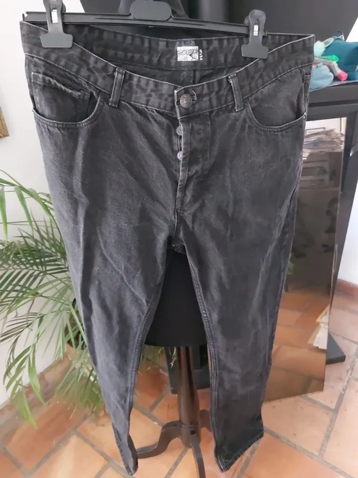 Jeans taille haute