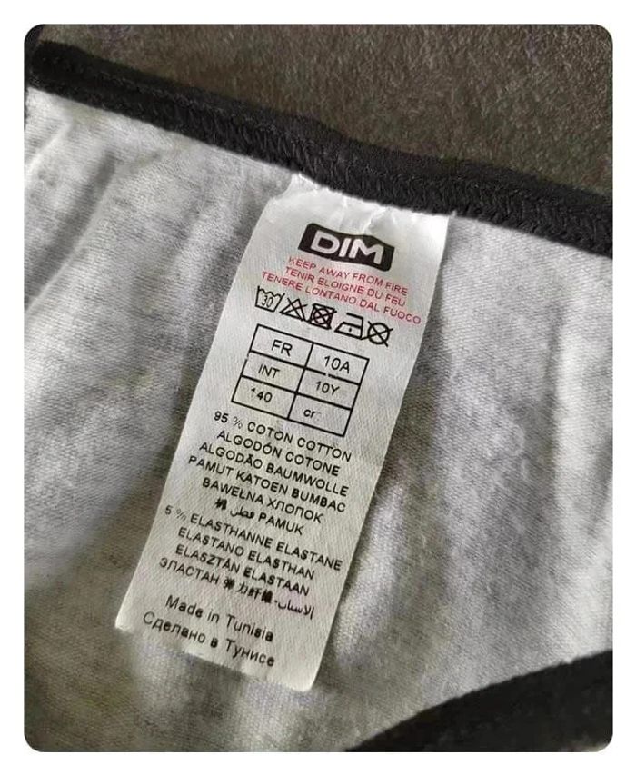 6 € Lot de 2 brassières Dim taille 10 ans - photo numéro 2