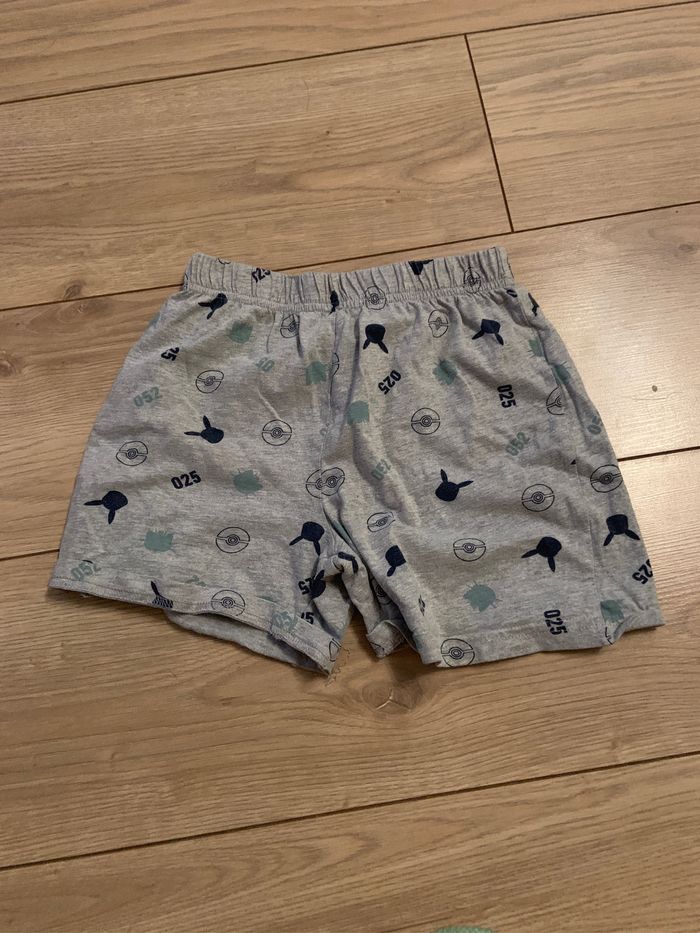 Short pyjama pokemon 8 ans