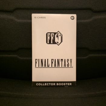 Sleeved Collector Booster Final Fantasy Magic The Gathering English Blister