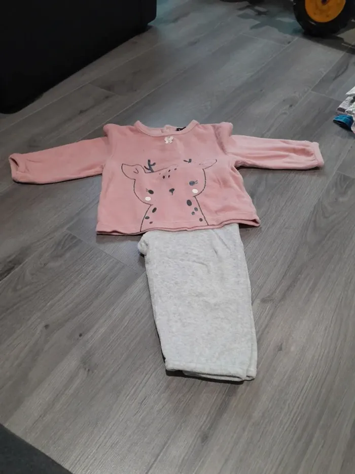 Pyjama fille 12 mois Kiabi
