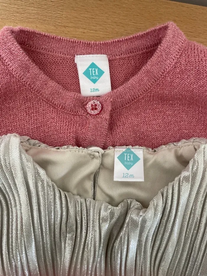 Ensemble d’été ou cérémonie robe + boléro - photo numéro 3