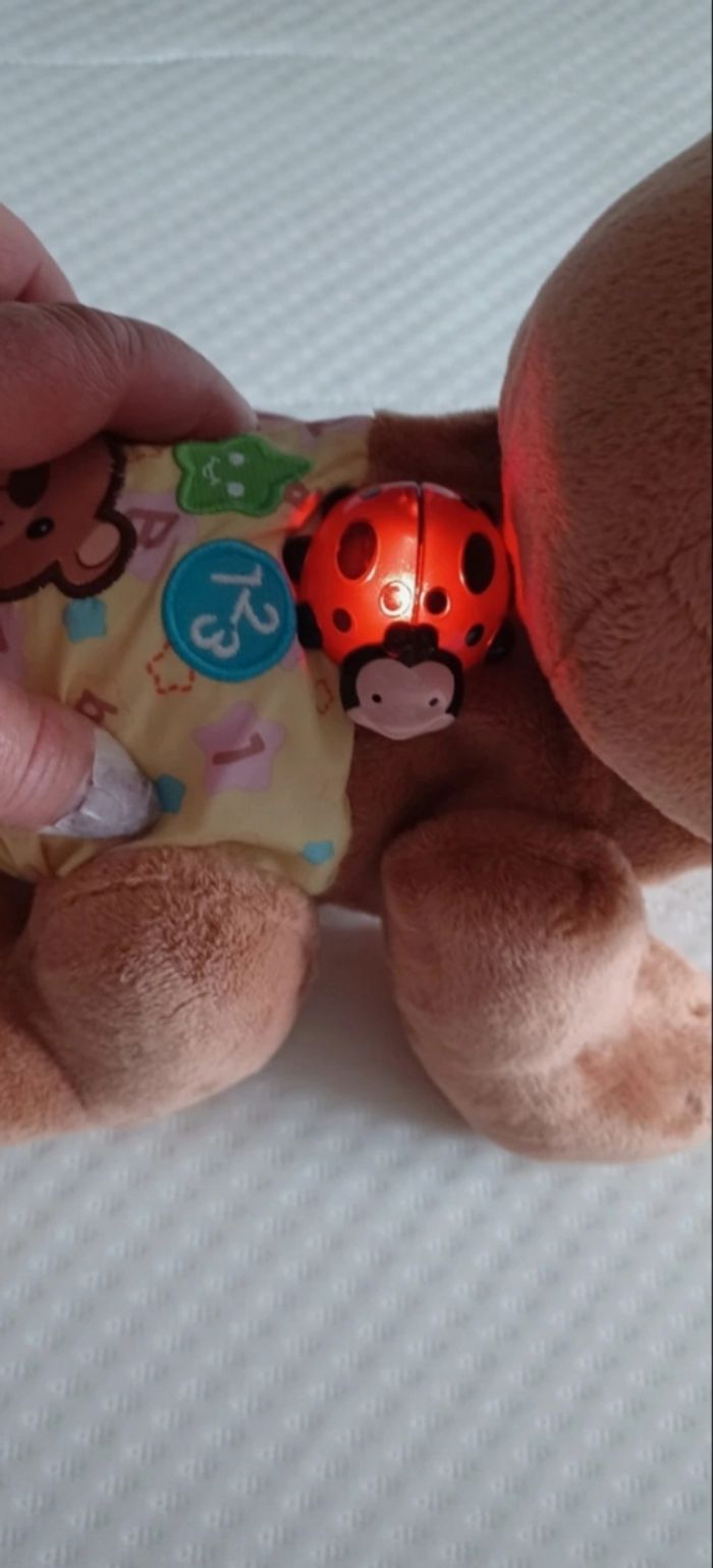 Très jolie petite peluche ours 1/2/3 suis moi - photo numéro 4