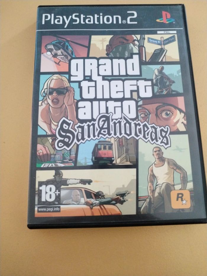 PlayStation 2 grand theft auto San Andreas 92