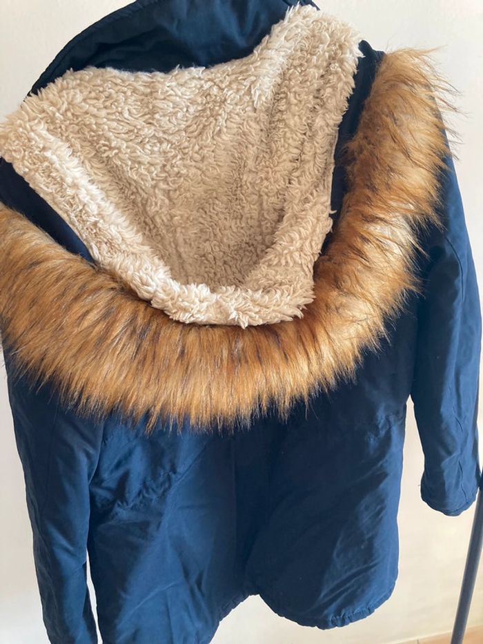 Manteau bleu Etam - photo numéro 3